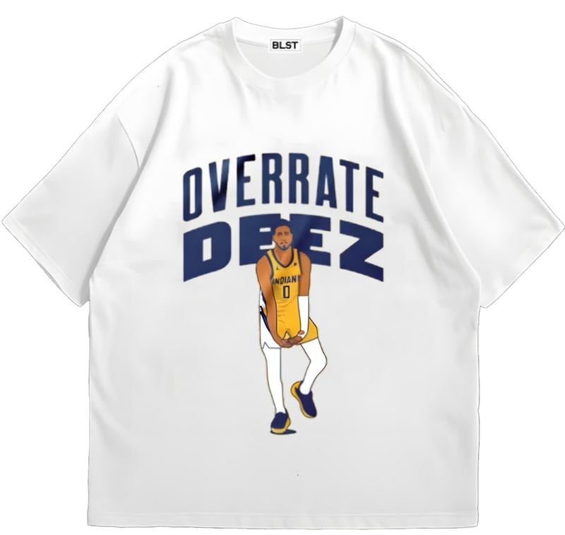 Overrate Deez - Haliburton T-Shirt Relaxed Fit Customizable Graphic Bold T-Shirt for Night Out Vibes Hoodie, Sweatshirt