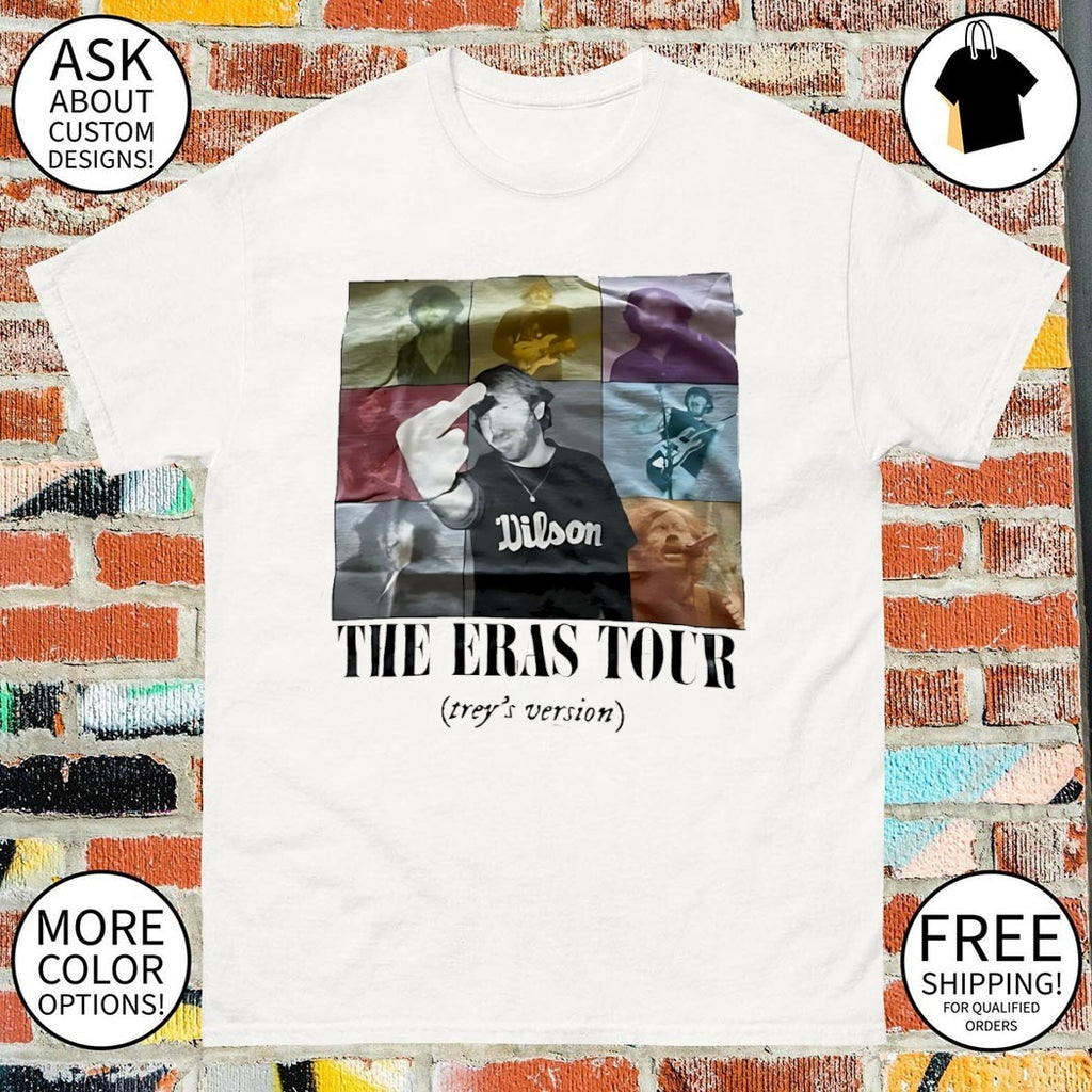 Owen Wilson middle finger The Eras Tour Trey’s Version vintage shirt
