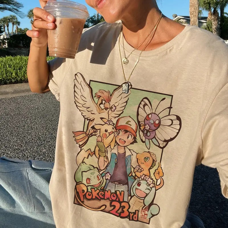P0kemon Tshirt, 4nime Tshirt, A1 Hoodie, Sweatshirt | TeeBloomCo.com