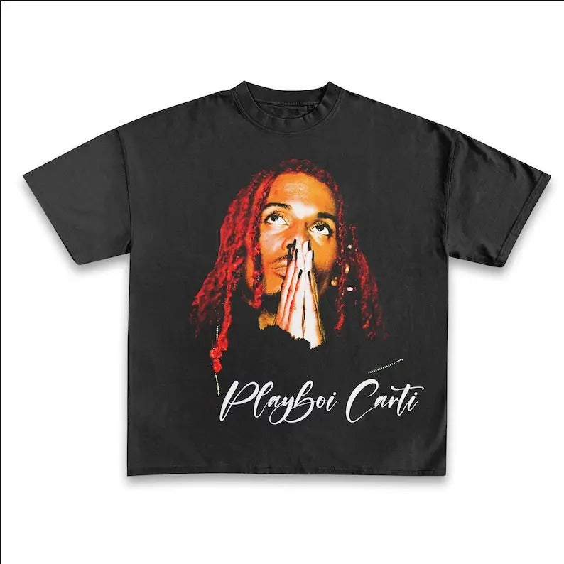 PLAYBOI CARTI T-SHIRT Rap Concert Hip Hop Shirt, Gift For Fans Shirt Hoodie, Sweatshirt | TeeBloomCo.com
