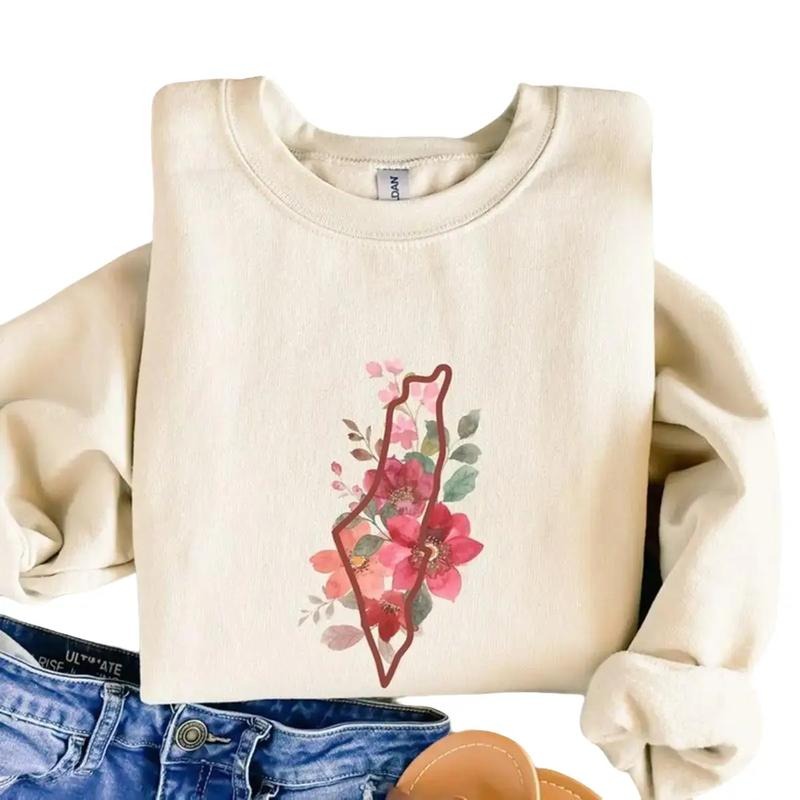 Palestine Sweatshirt, Free Palestine Shirt, save Gaza For Women Hoodie | TeeBloomCo.com
