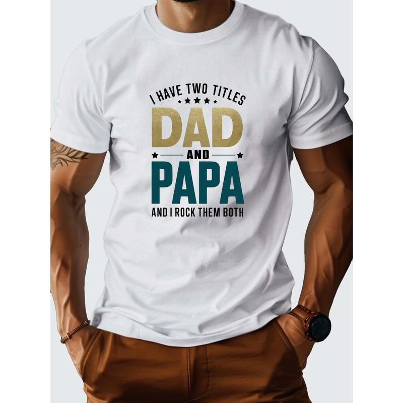 Papa Dad G500 pure cotton men's T-shirt, comfortable and close fitting  made in usa Hoodie, Sweatshirt | TeeBloomCo.com