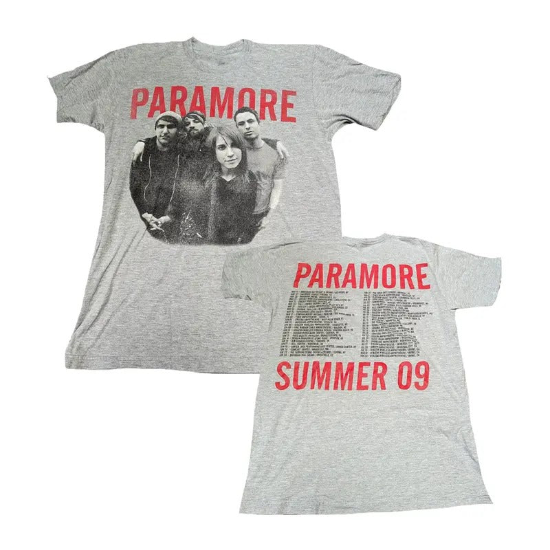 Paramore Band Shirt  2009 Summer Tour Hayley Music fans Shirt Hoodie, Sweatshirt | TeeBloomCo.com