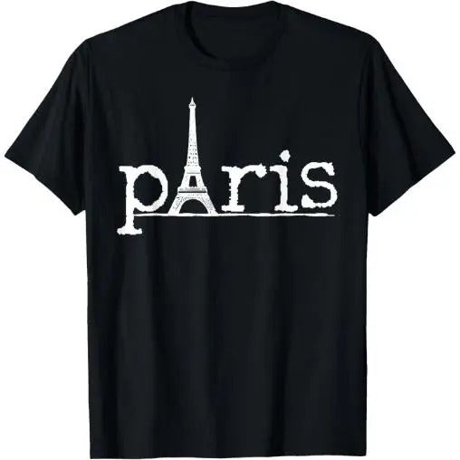 Paris France French Eiffel Tower Europe European Gift T-Shirt Made in USA Hoodie, Sweatshirt | TeeBloomCo.com