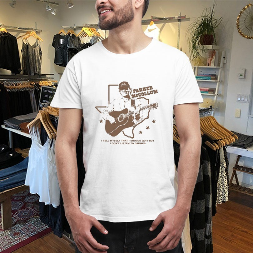 Parker Mccollum I Tell Myself That I Should Quit But I Don’t Listen To Drunks Guitar Texas Shirts