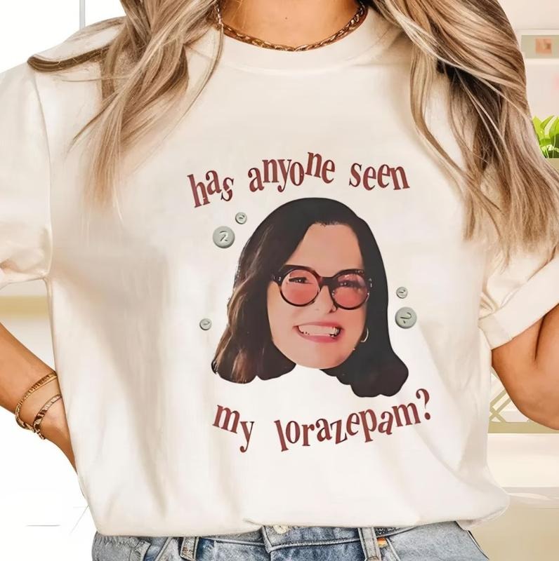 Parker Posey Lorazepam T-Shirt, Victoria Ratliff Funny Shirt, Funny White Lotus Tee, Lorazepam White Lotus Shirt Hoodie,...