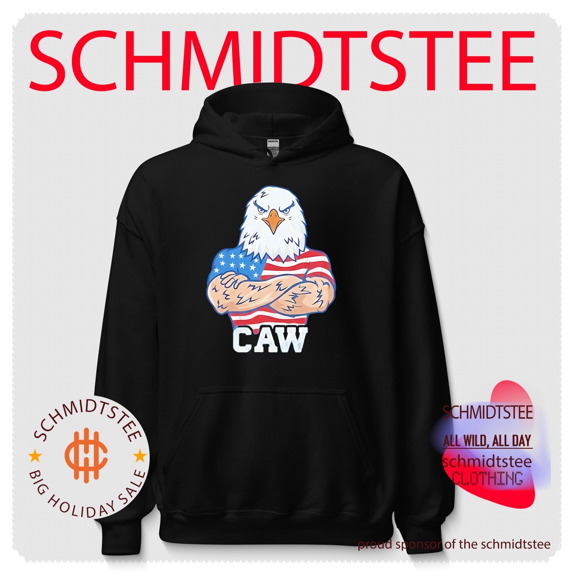 Pat McAfee Eagle Caw 4th of July shirt