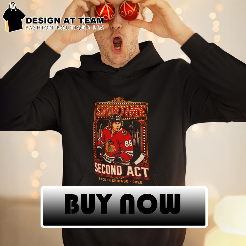 Patrick Kane Chicago Blackhawks Showtime Second Act Back in Chicago 2026 shirt