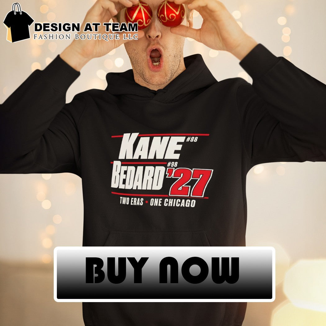 Patrick Kane and Connor Bedard Chicago Blackhawks Two Eras – One Chicago shirt