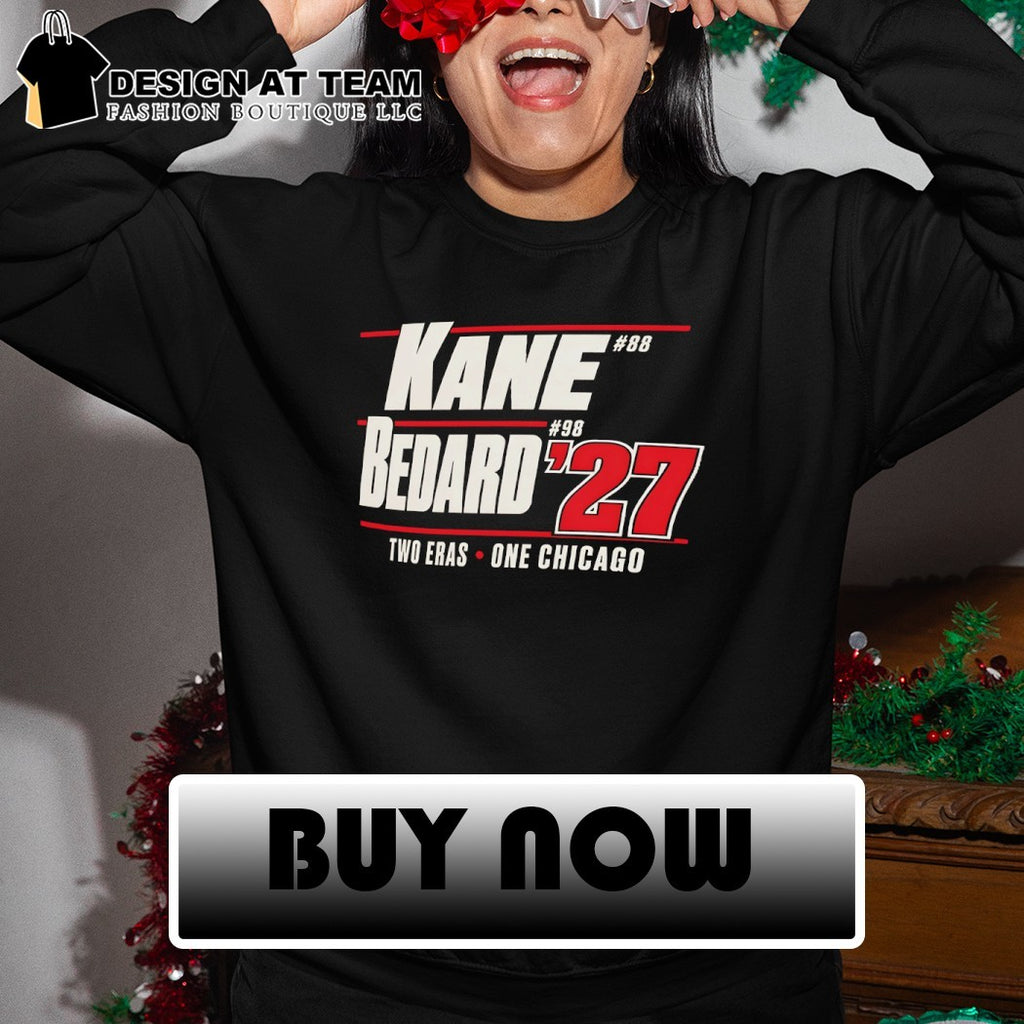 Patrick Kane and Connor Bedard Chicago Blackhawks Two Eras – One Chicago shirt