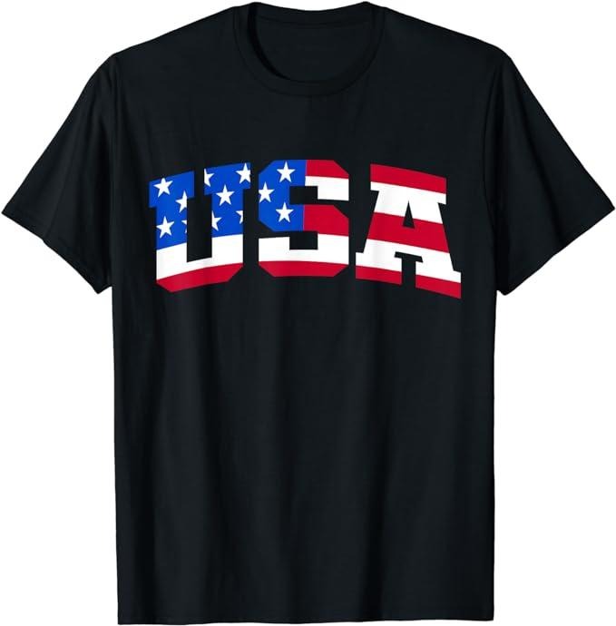 Patriotic Shirts For Men, USA T-Shirt Menswear Top Casual Cotton Fashion Basic Hoodie, Sweatshirt | TeeBloomCo.com
