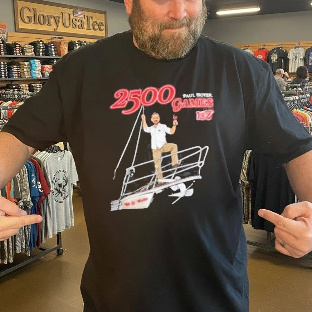 Paul Boyer 2500 Game Shirt