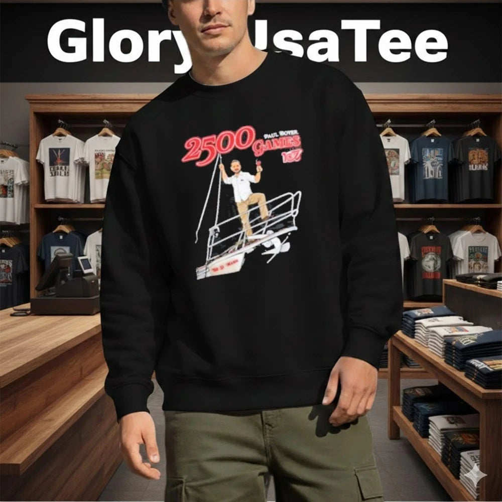 Paul Boyer 2500 Game Shirt