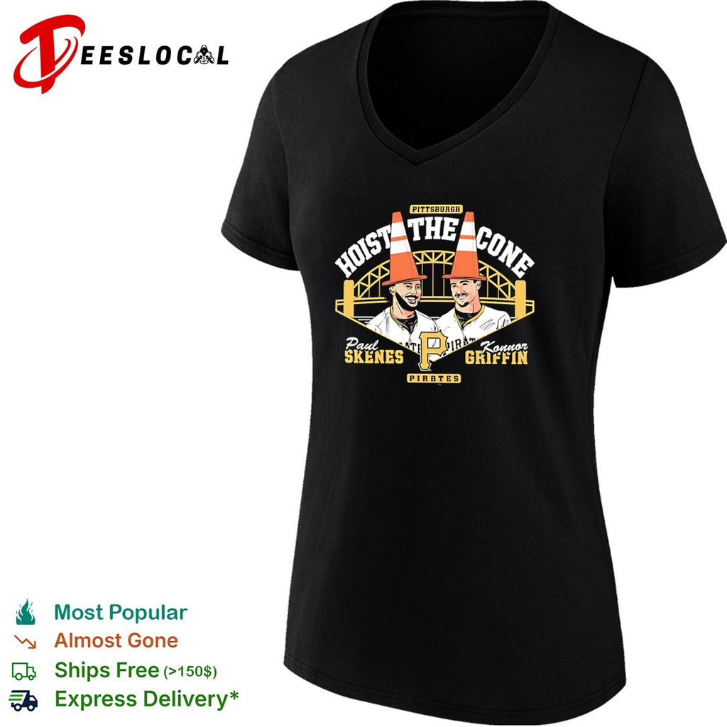 Paul Skenes and Konnor Griffin Pittsburgh Pirates Hoist the Cone MLB shirt