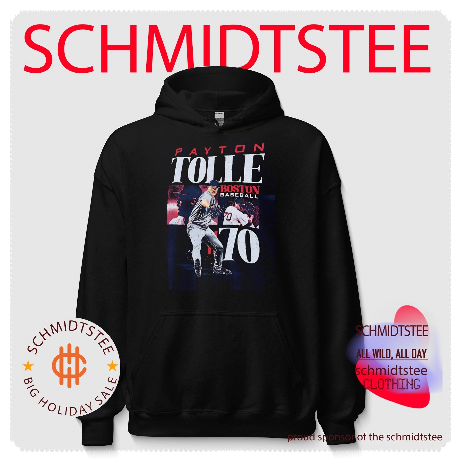 Payton Tolle Boston Red Sox Number 70 Pitching Collage shirt