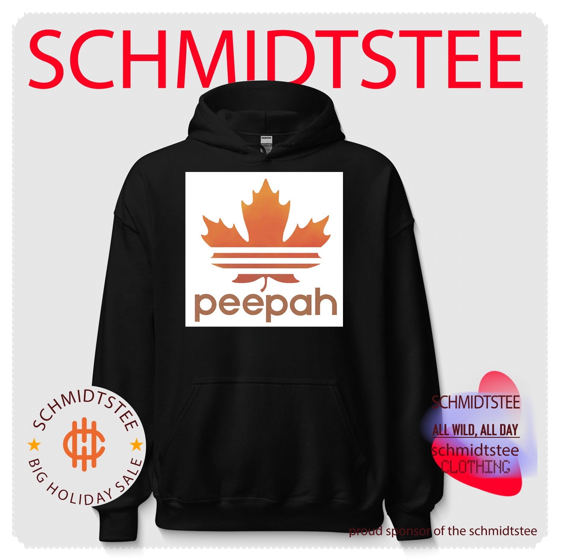 Peepah Maple Leaf Logo Autumn Fall Season shirt
