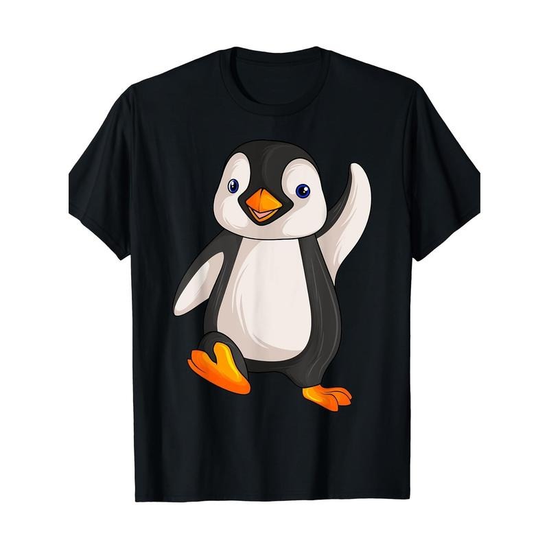 Penguin Cute Animal T-shirt for men Made in USA Hoodie, Sweatshirt | TeeBloomCo.com