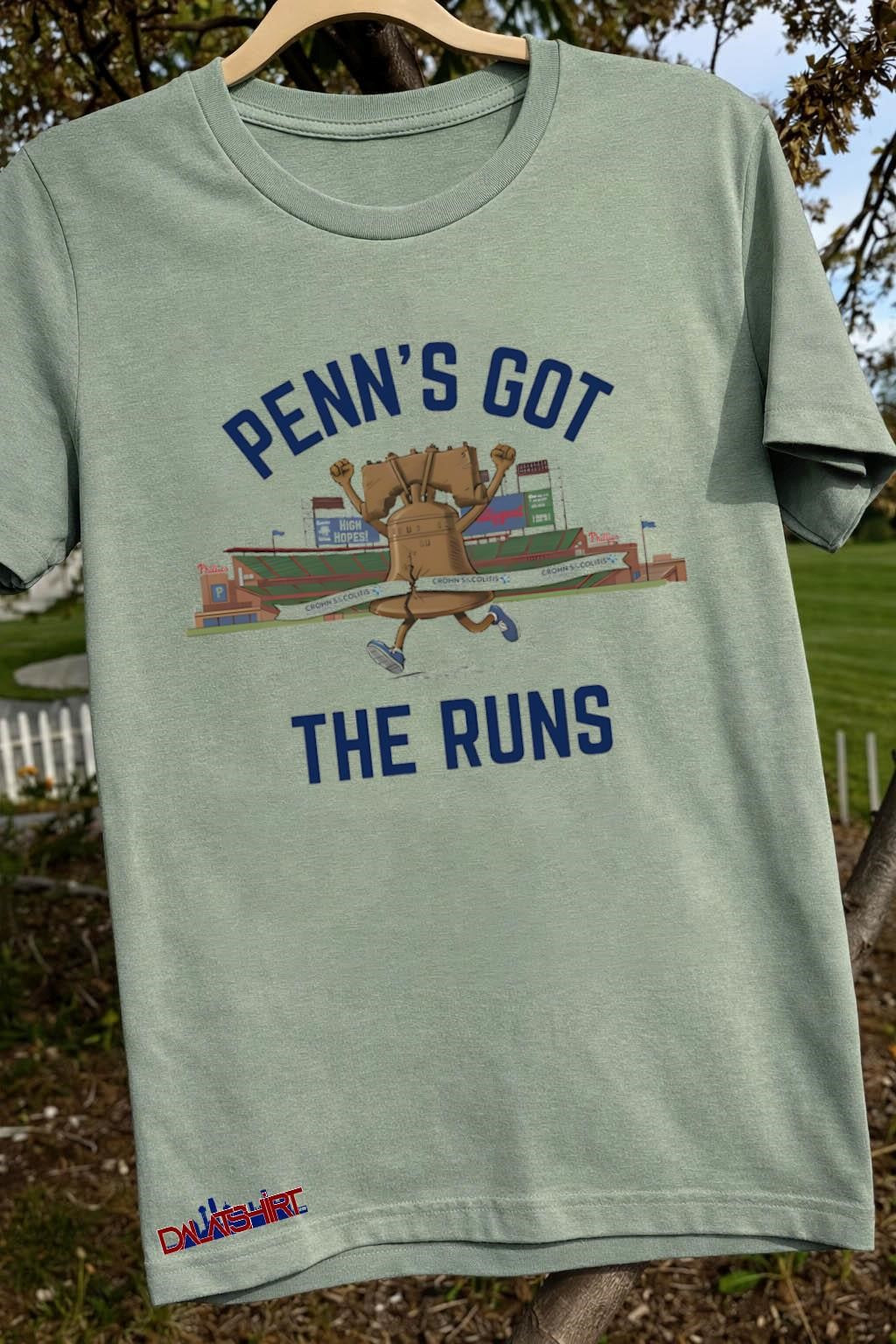 Penn’s Got Liberty Bell Crohn’s Colitis Foundation The Runs shirt