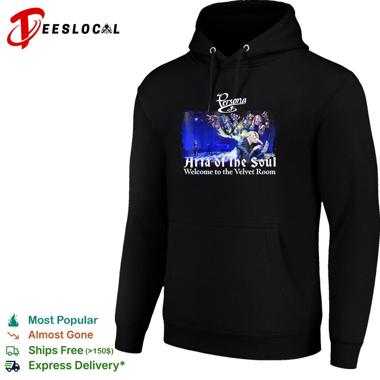 Persona Aria of the Soul welcome to the Velvet Room poster shirt