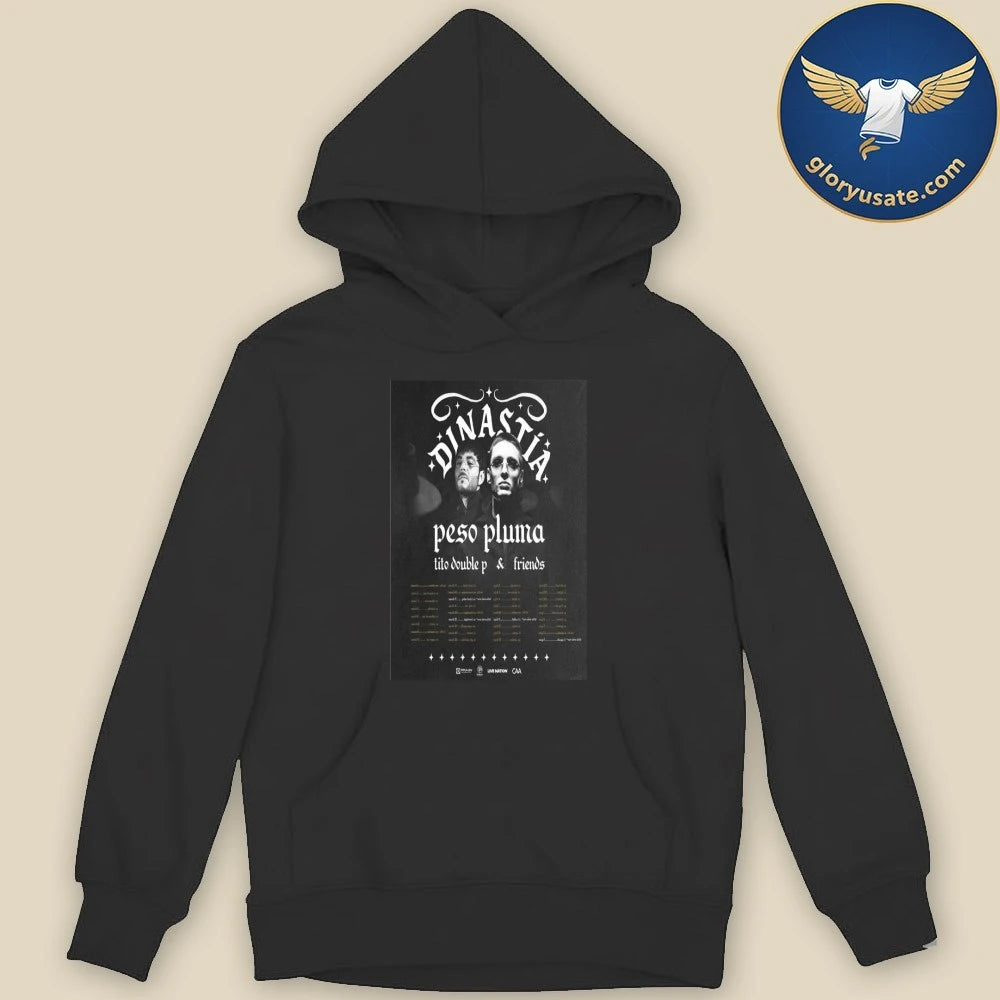Peso Pluma Tito Double P Nos Fuimos De 2026 Tour Poster Shirt