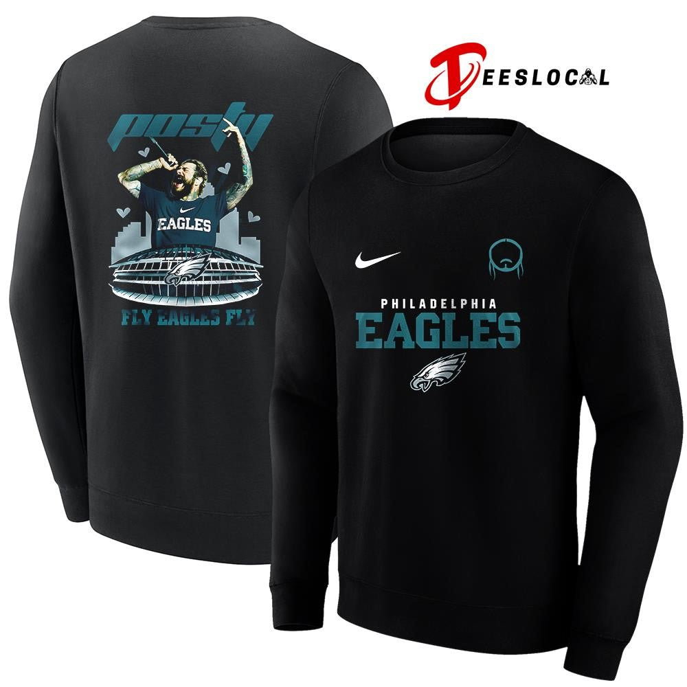 Philadelphia Eagles x Post Malone Posty stadium shirt
