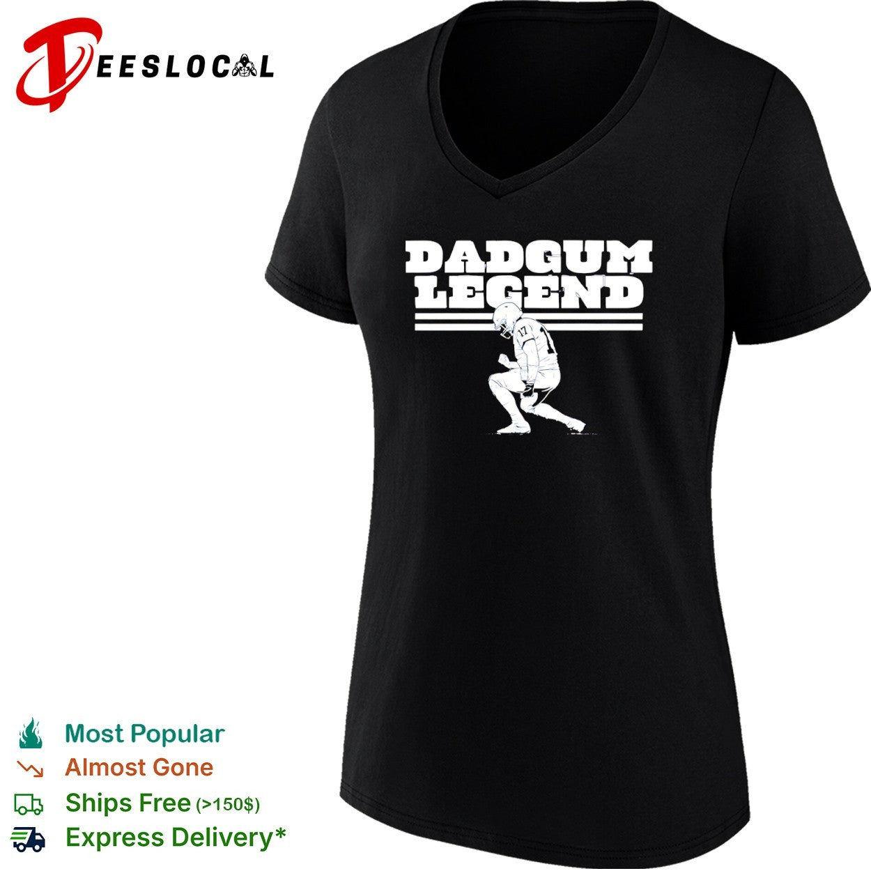 Philip Rivers Los Angeles Chargers NFL Dadgum Legend football shirt