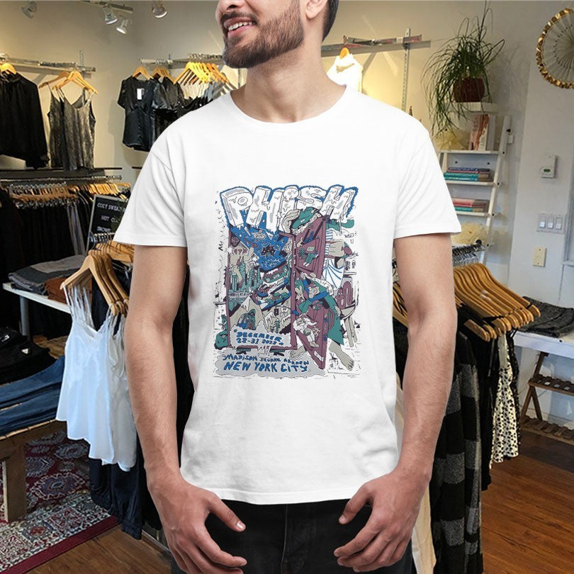 Phish In New York City At Madison Square Garden On December 28-30 2025 Shirts