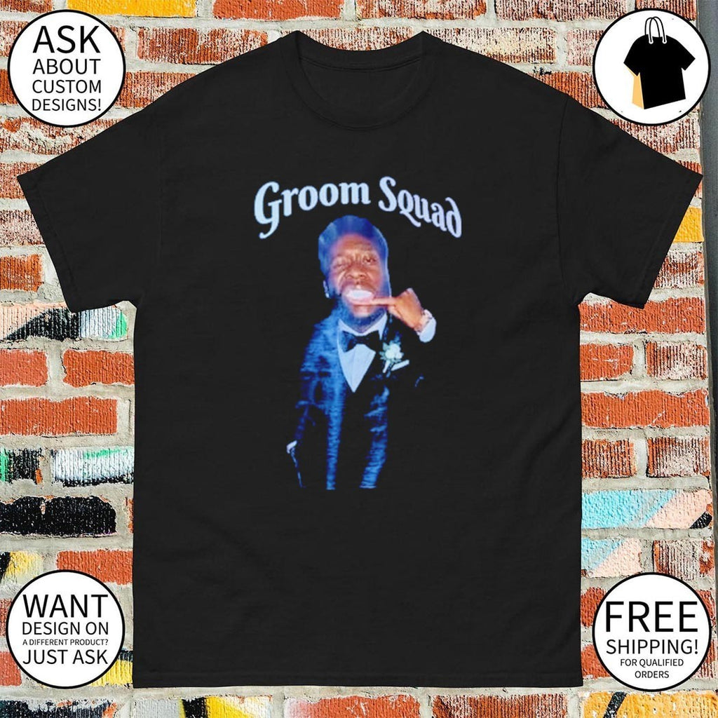 Phonzy groom squad shirt