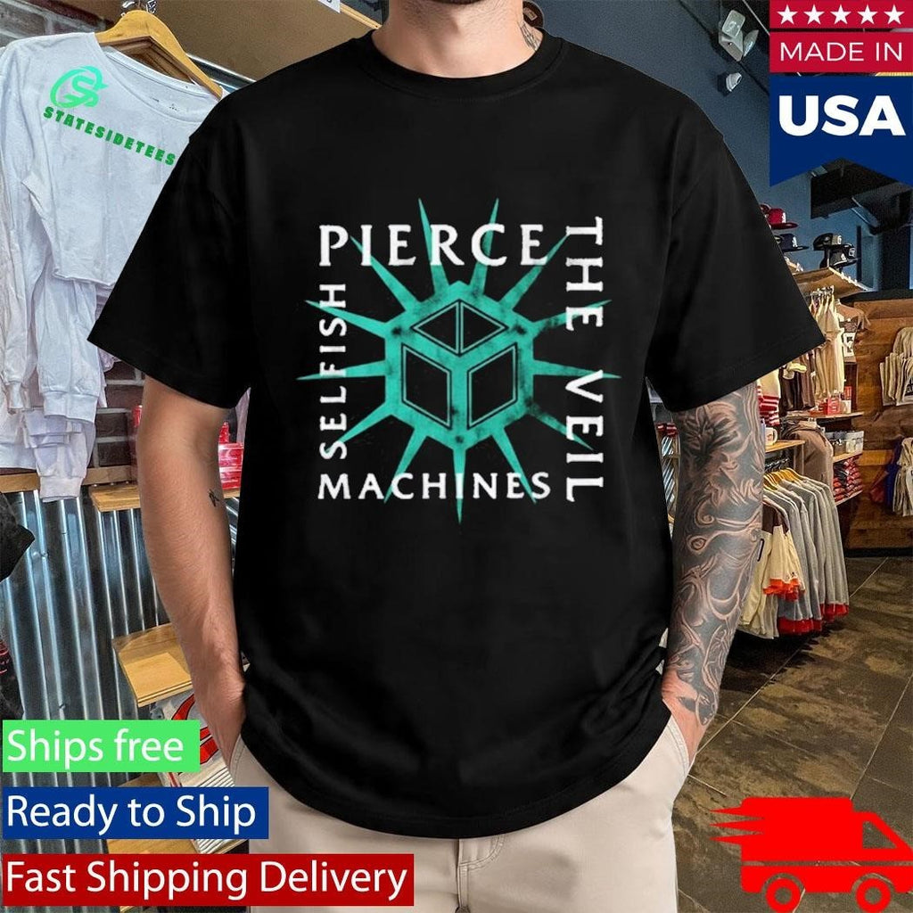 Pierce The Veil Selfish Machines Boxed In Shirt
