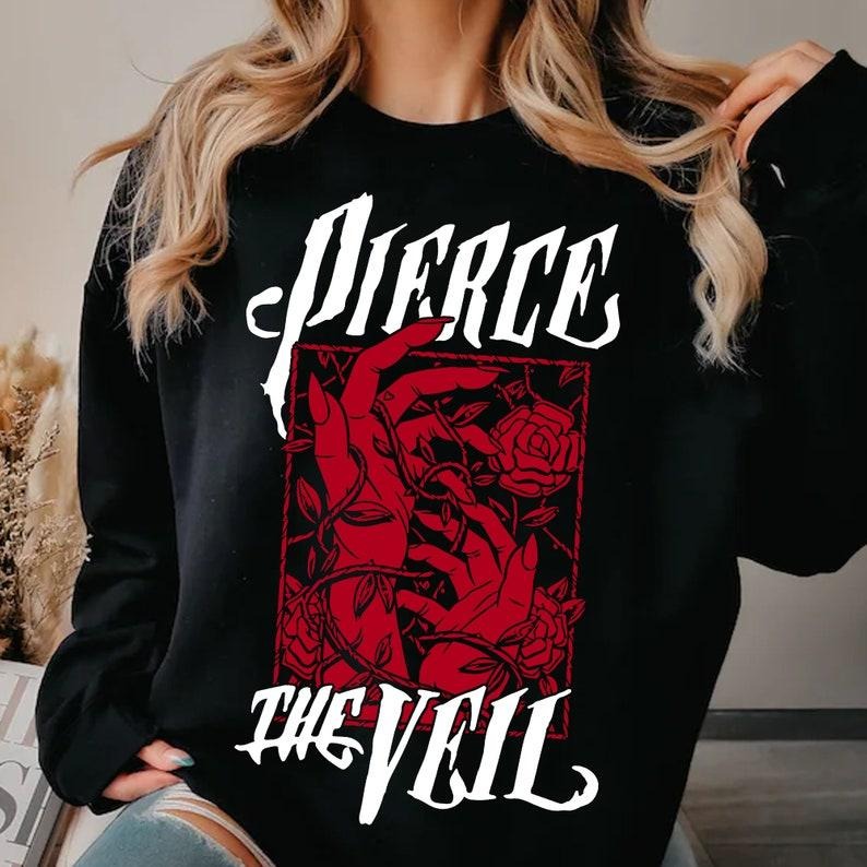 Pierce the Veil T-shirt - Pierce The Veil Tee - Pierce The Veil Merchandise Hoodie, Sweatshirt | TeeBloomCo.com