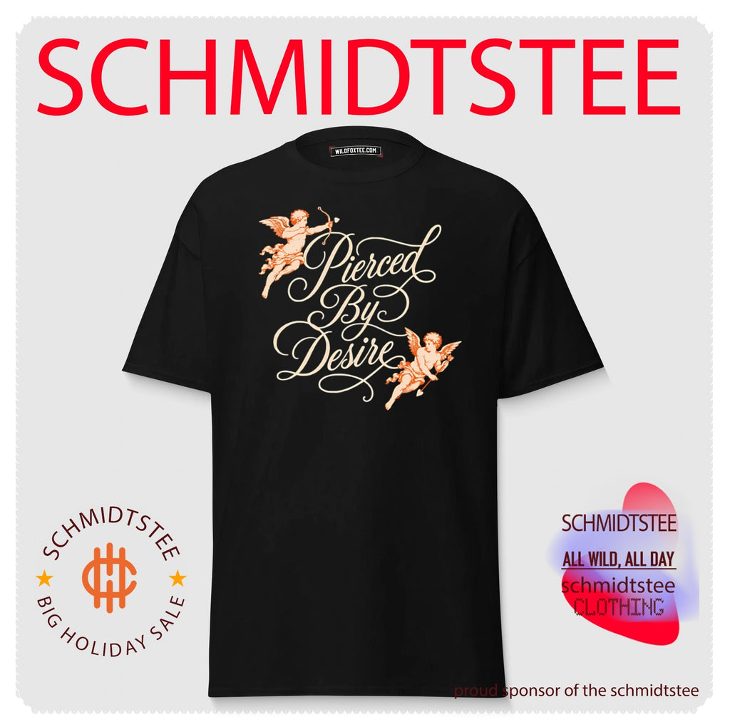 Pierced by Desire with Cupid Angels Love shirt