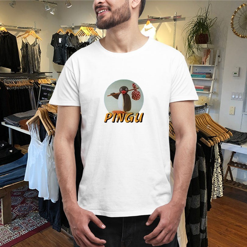 Pingu Noot Noot Logo Shirts