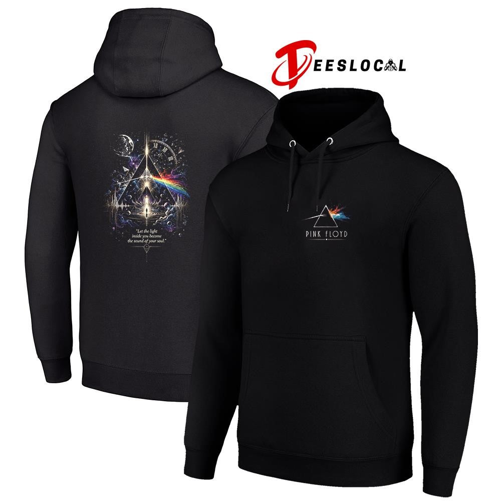 Pink Floyd let the light inside you become the sound of your soul shirt