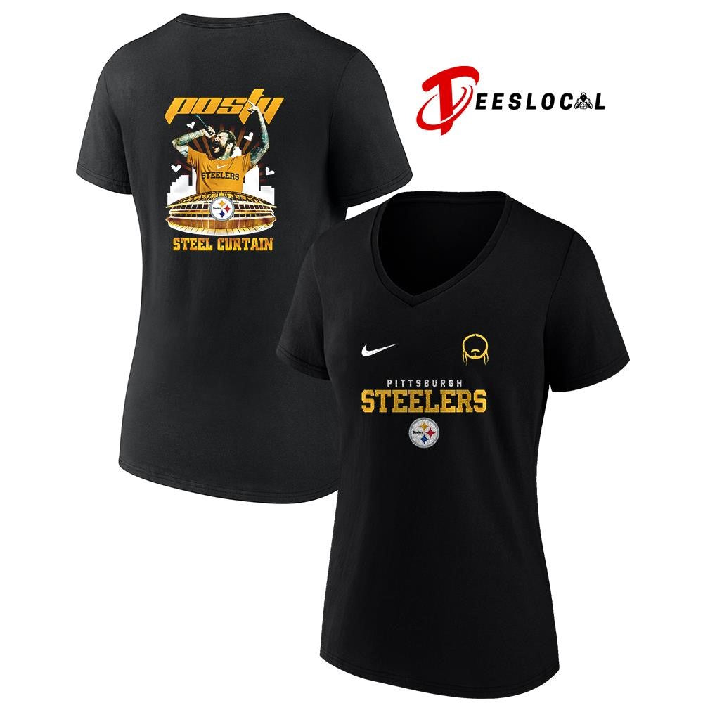 Pittsburgh Steelers x Post Malone Posty stadium shirt