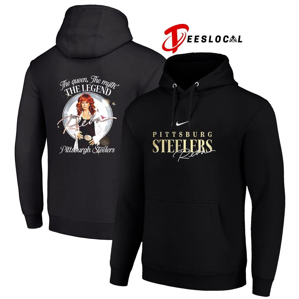 Pittsburgh Steelers x Reba McEntire the queen the myth the legend graphic shirt