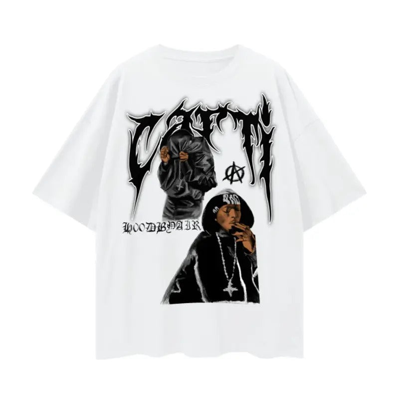 Playboi.C T-Shirt, Hip Hop Graphic Tee, Blue Butterfly Design, Unisex Cotton Shirt, Rapper Merch, Menswear & Womenswear...