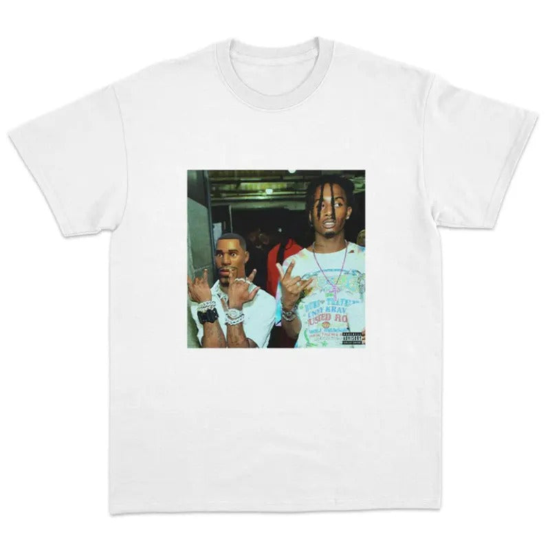 Playboi.C and Fortnite Graphic T-Shirt, Rapper Tee, Hip Hop Merch, Cotton T-Shirt, Crew Neck T-Shirt, Gift for Him, Gift...