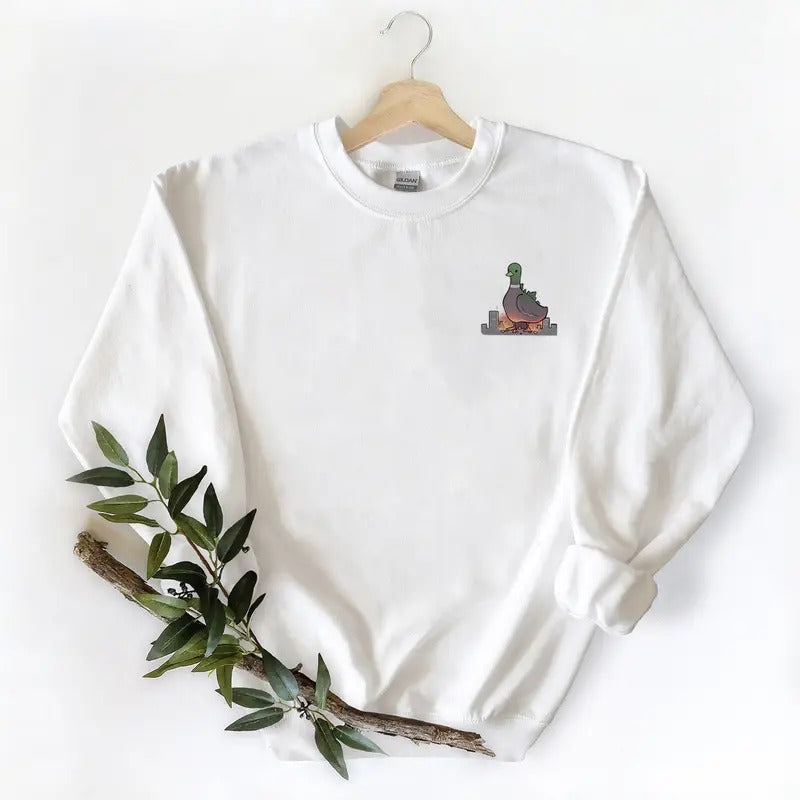 Pocket Mallard Duck fire Unisex T-shirt Sweatshirt Hoodie, for duck Hunting Season, husbands lovers Cotton | TeeBloomCo.com