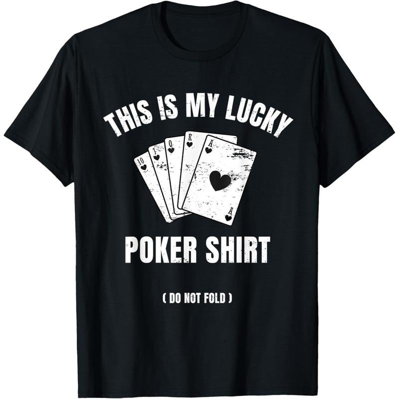 Poker Player Poker Cards Game Luck T-Shirt made in usa Hoodie, Sweatshirt | TeeBloomCo.com