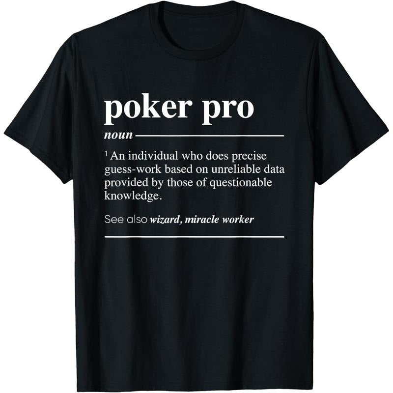 Poker Pro Definition Funny Noun T-Shirt made in usa Hoodie, Sweatshirt | TeeBloomCo.com