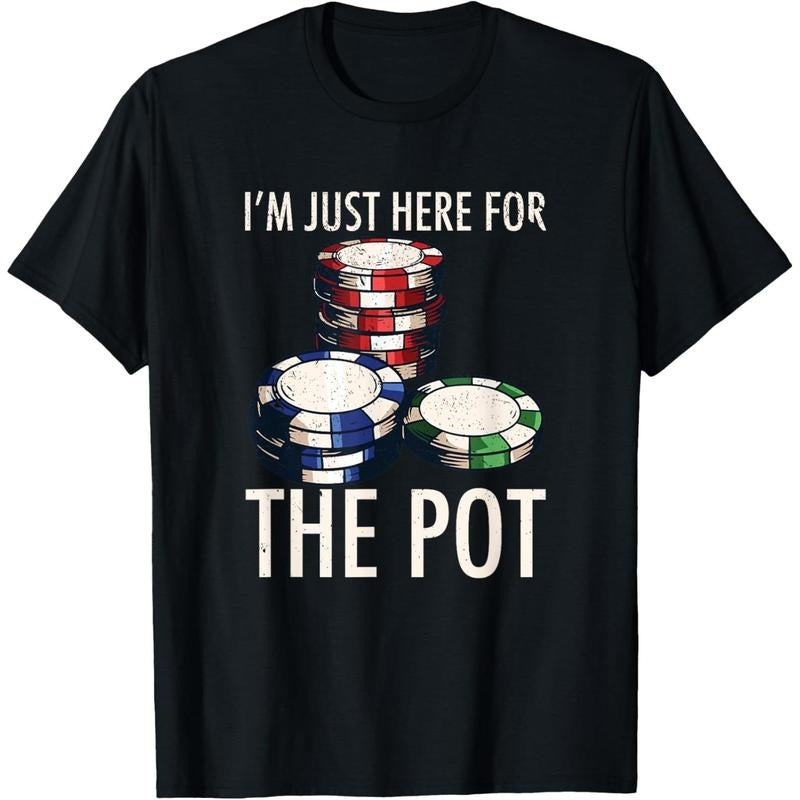 Poker T-Shirt Texas Hold'em Gambling Pot Cards Player Gift T-Shirt made in usa Hoodie, Sweatshirt | TeeBloomCo.com