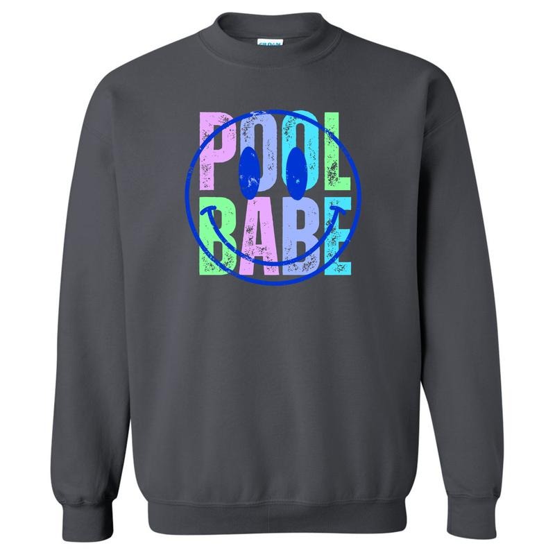 Pool Babe Smile Sweatshirt 'NLB' T-Shirts, Hoodie | TeeBloomCo.com