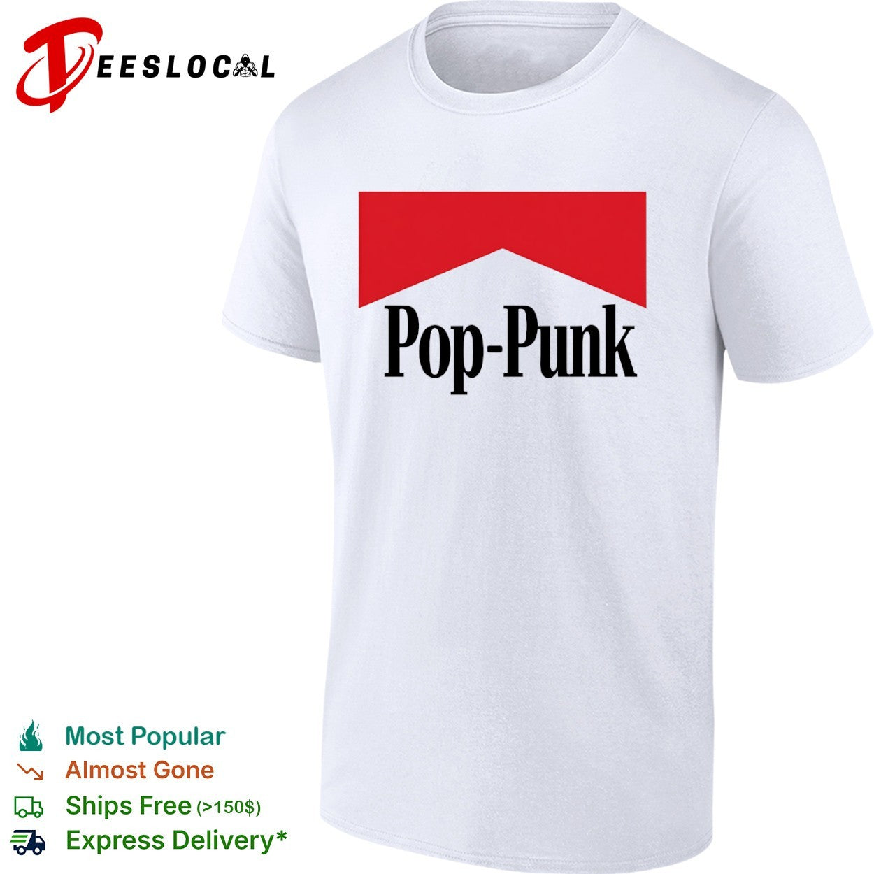 Pop-Punk Marlboro Logo shirt