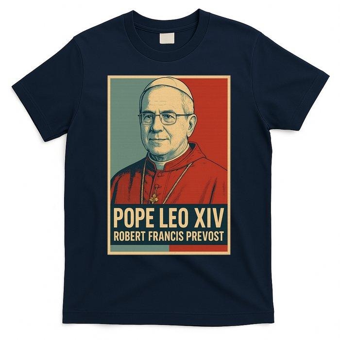 Pope Leo XIV Robert Francis Prevost T-Shirt | Catholic Church Graphic Tee | Papal Pride Shirt | Faith-Inspired Apparel |...