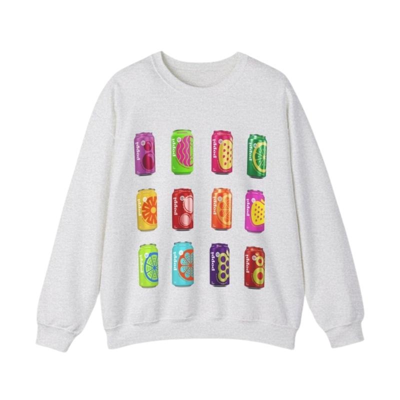 Poppi  Sweatshirt, Drink Lover Shirt or hoodie, Poppi  Gift, Gift for Girlfriend Classic Crewneck | TeeBloomCo.com