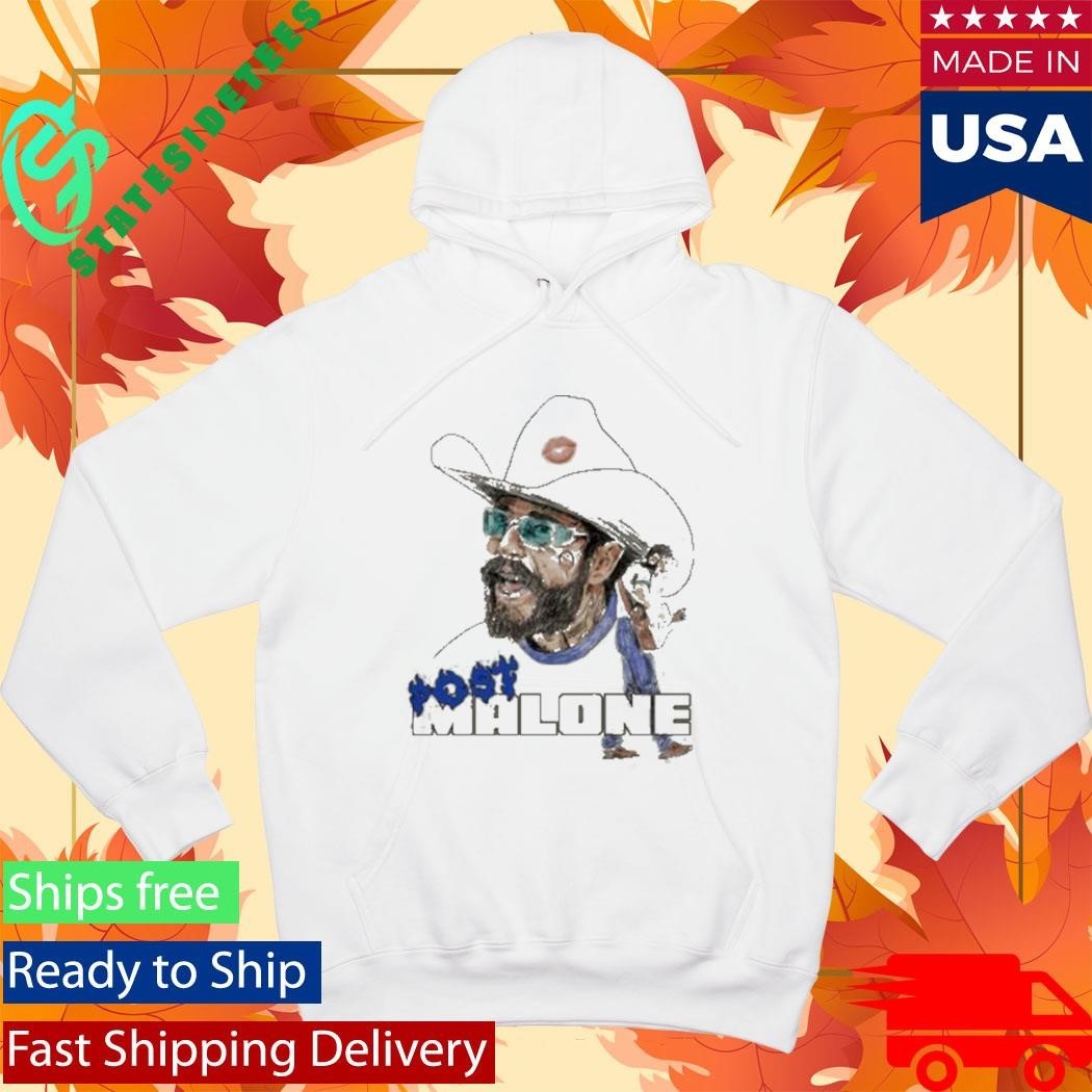 Post Malone Blue Flame Shirt