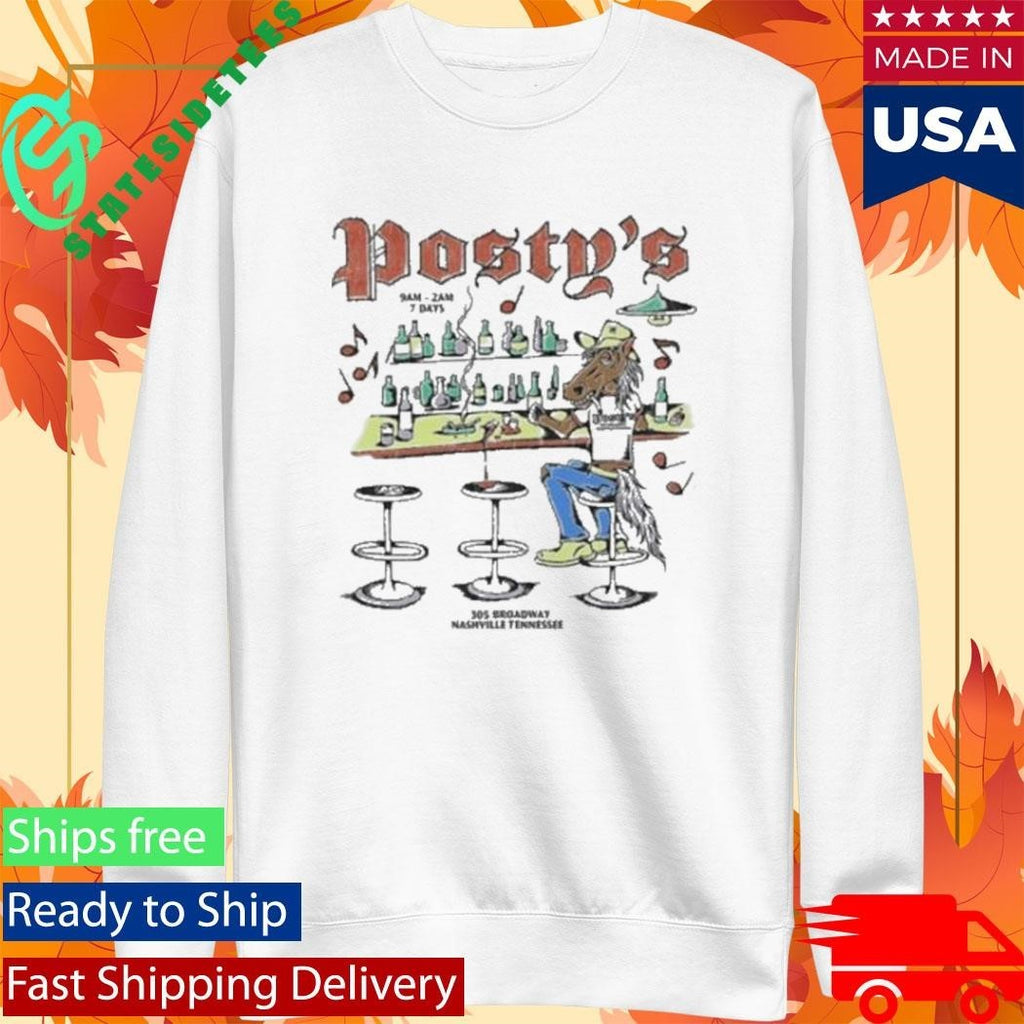 Post Malone Lead A Horse To Posty’s Shirt