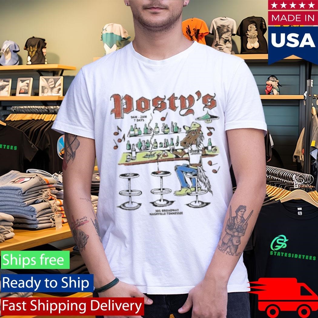 Post Malone Lead A Horse To Posty’s Shirt