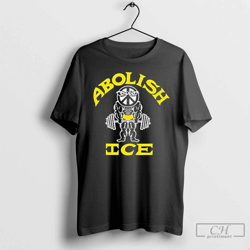 Premium Abolish Ice Gym Funny T-Shirts, Hoodie, Sweatshirt | TeeBloomCo.com