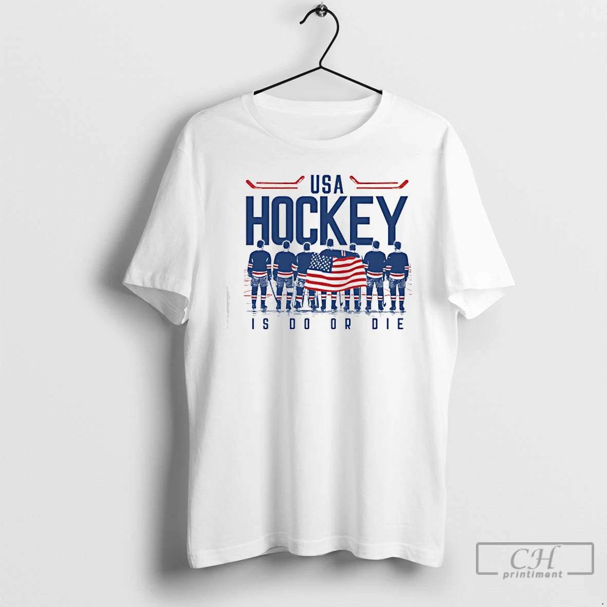 Premium America Usa Hockey Is Do Or Die Players Flag T-Shirts, Hoodie, Sweatshirt | TeeBloomCo.com